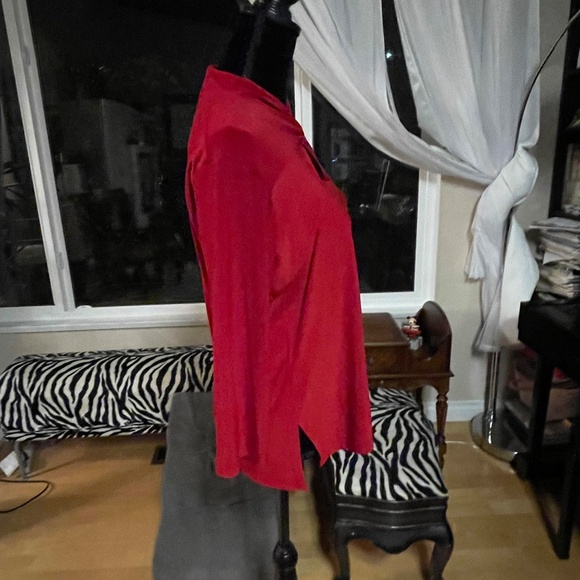 Sympli Red Women's Top - Picture 6 of 10